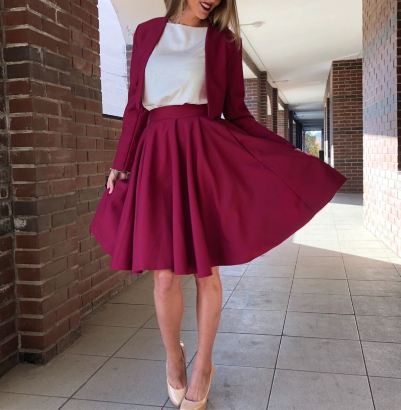 Юбка полусолнце