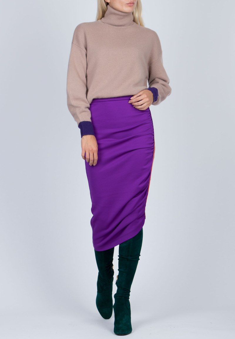 Сиреневая юбка