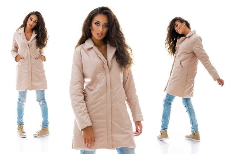 Куртка удлиненная на весну