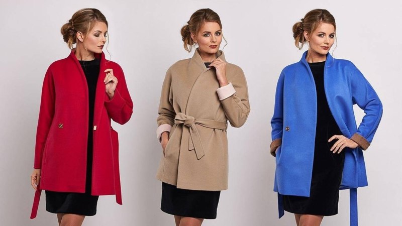 Женщина в пальто