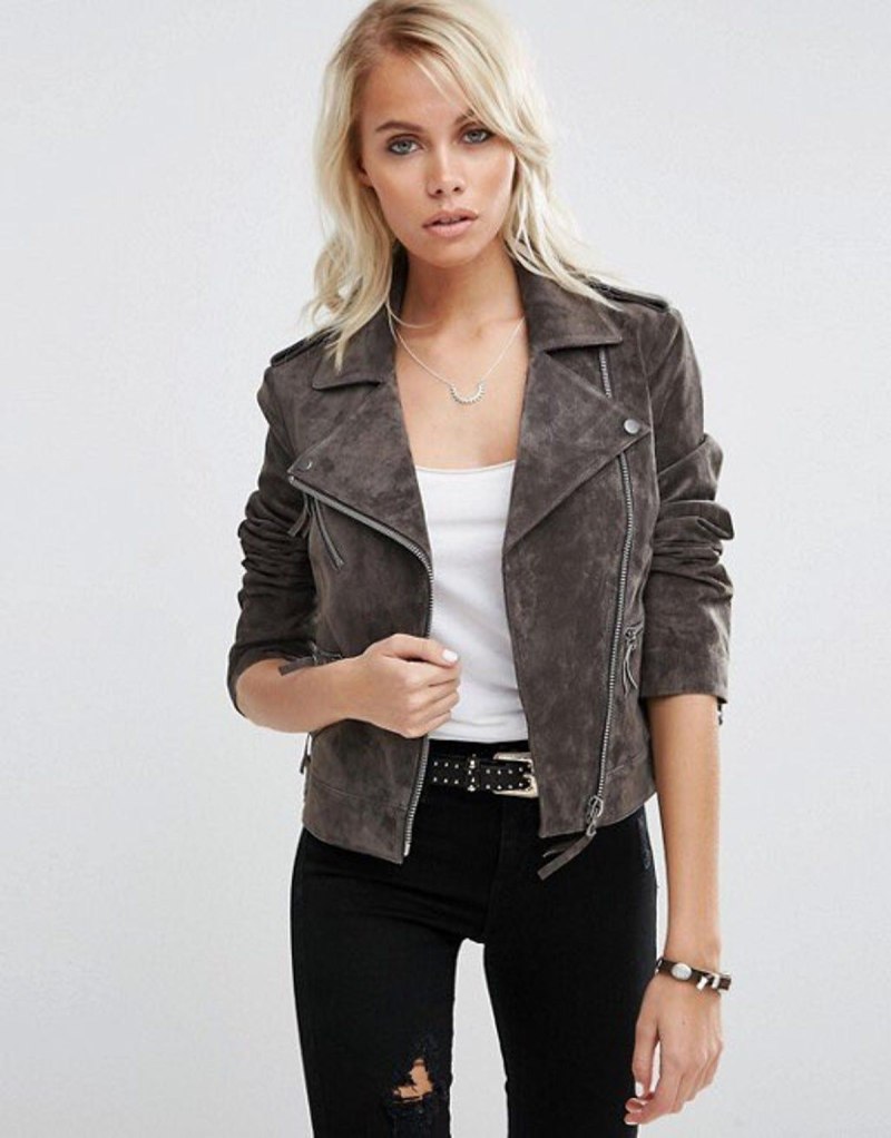 Vero Moda косуха замшевая