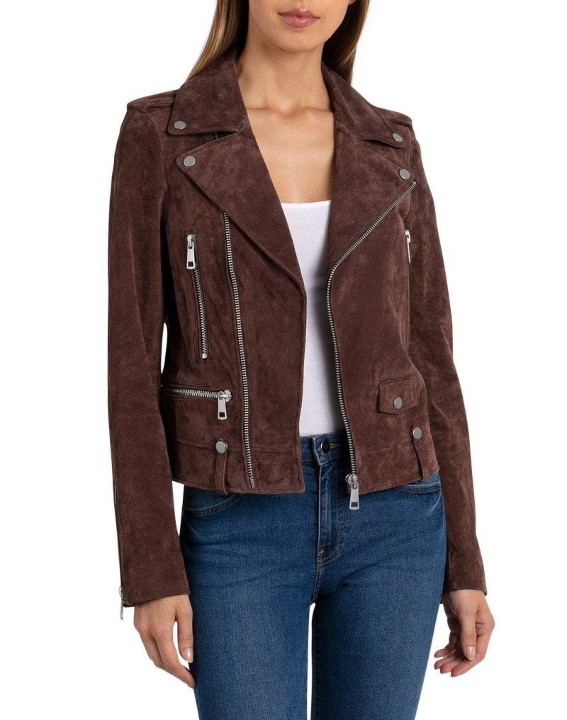 Allsaints Medium замшевая куртка