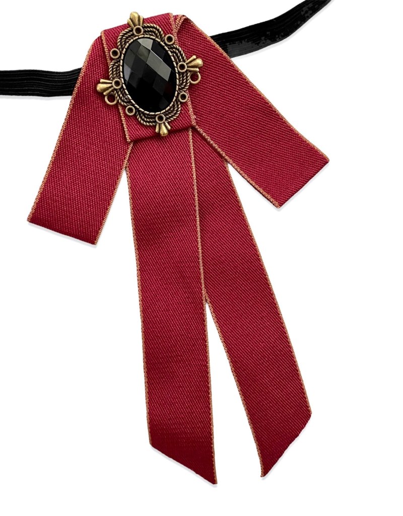Галстук брошь женский