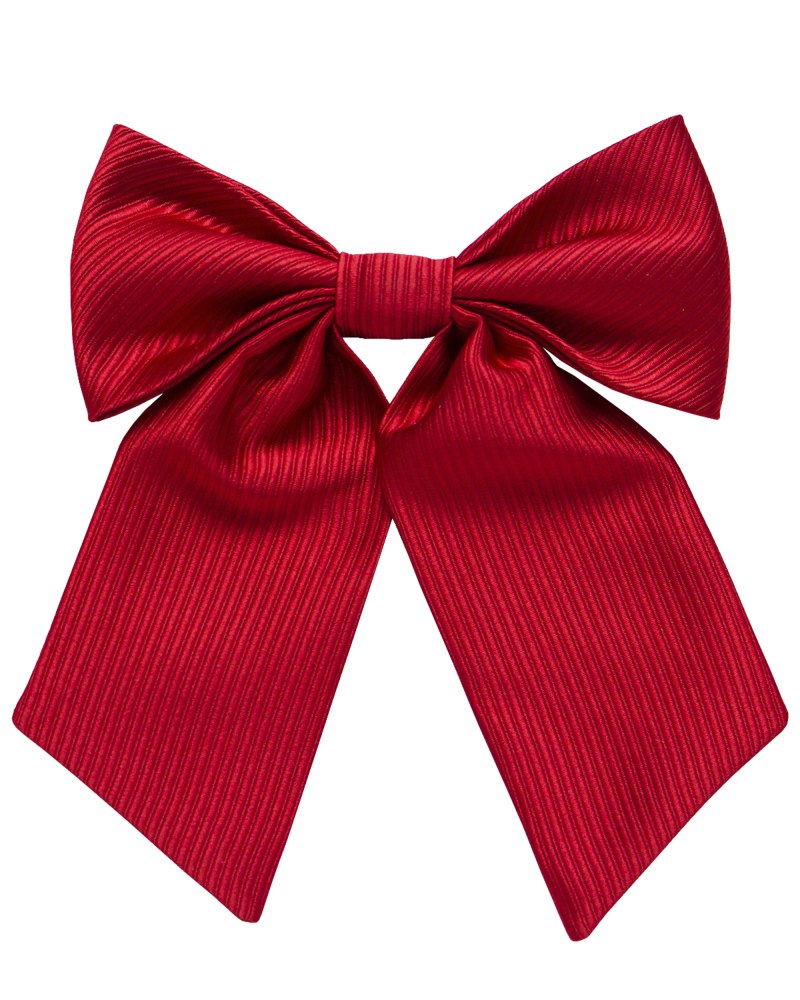 Красный галстук для девочки