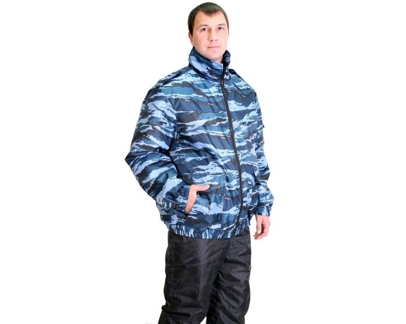 Куртка зимняя камуфляжная мужская ФСИН