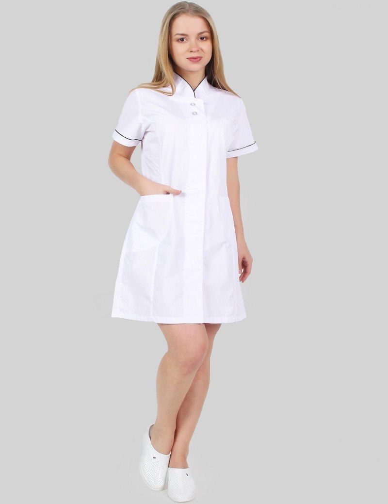 Медицинский халат платье