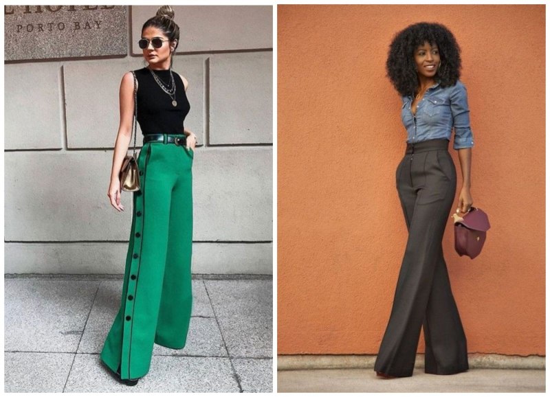 Брюки клеш бершка 2021