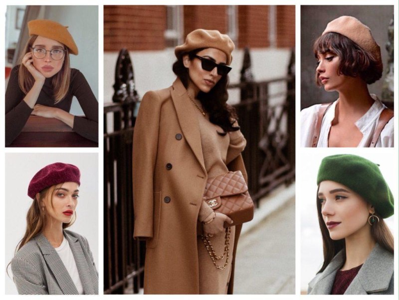 Берет 2023 образы