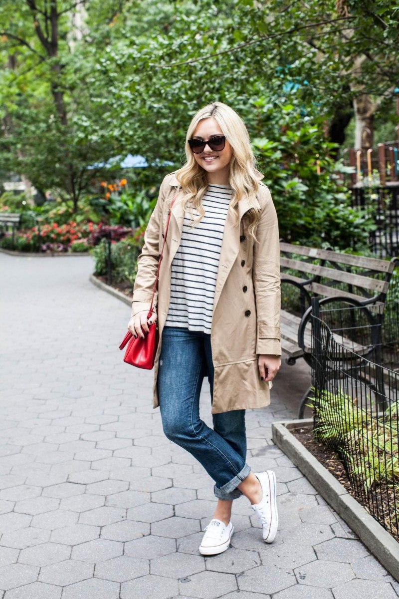 Спортивный образ с Тренчем