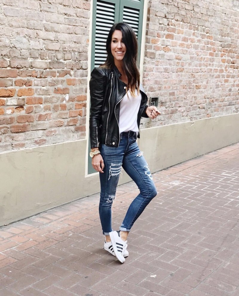 Косуха и штаны адидас