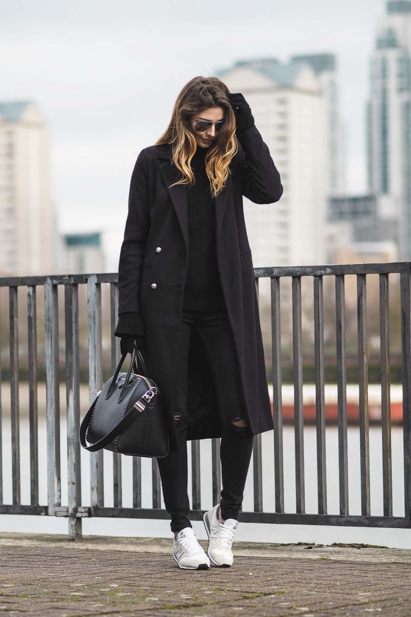 Тренчкот тотал Блэк