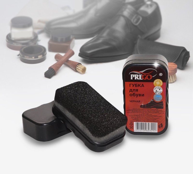 Силиконовая губка для обуви