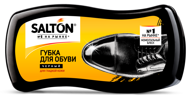 Салтон губка для обуви для гладкой кожи