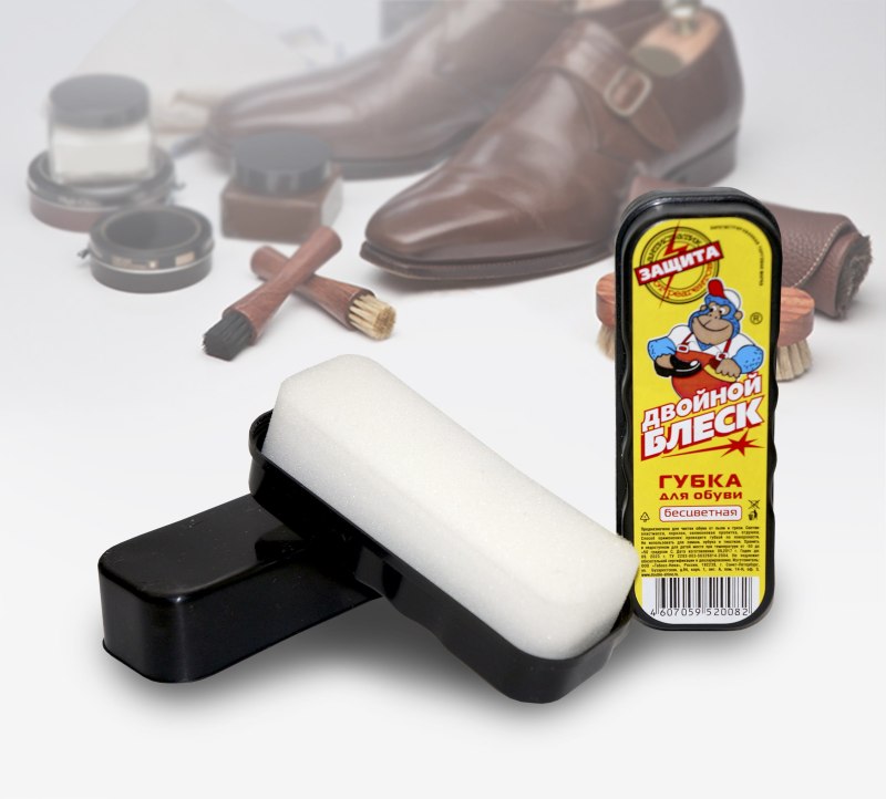 Силиконовая губка для обуви