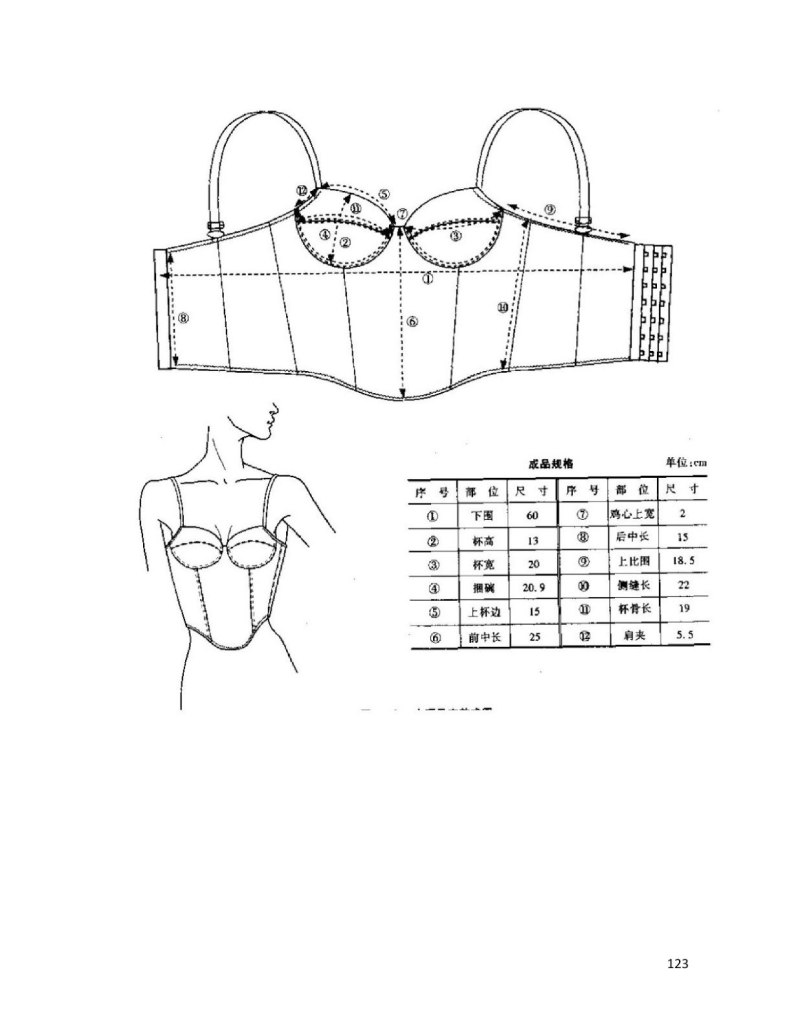 Бюстье корсет с чашечками выкройка