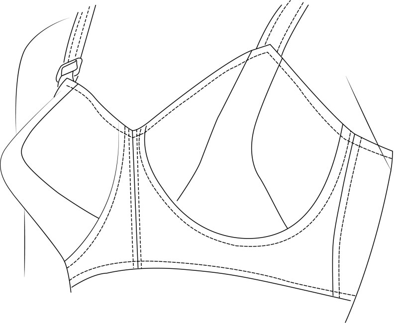 Выкройка бюстгальтера Елены Фоменковой
