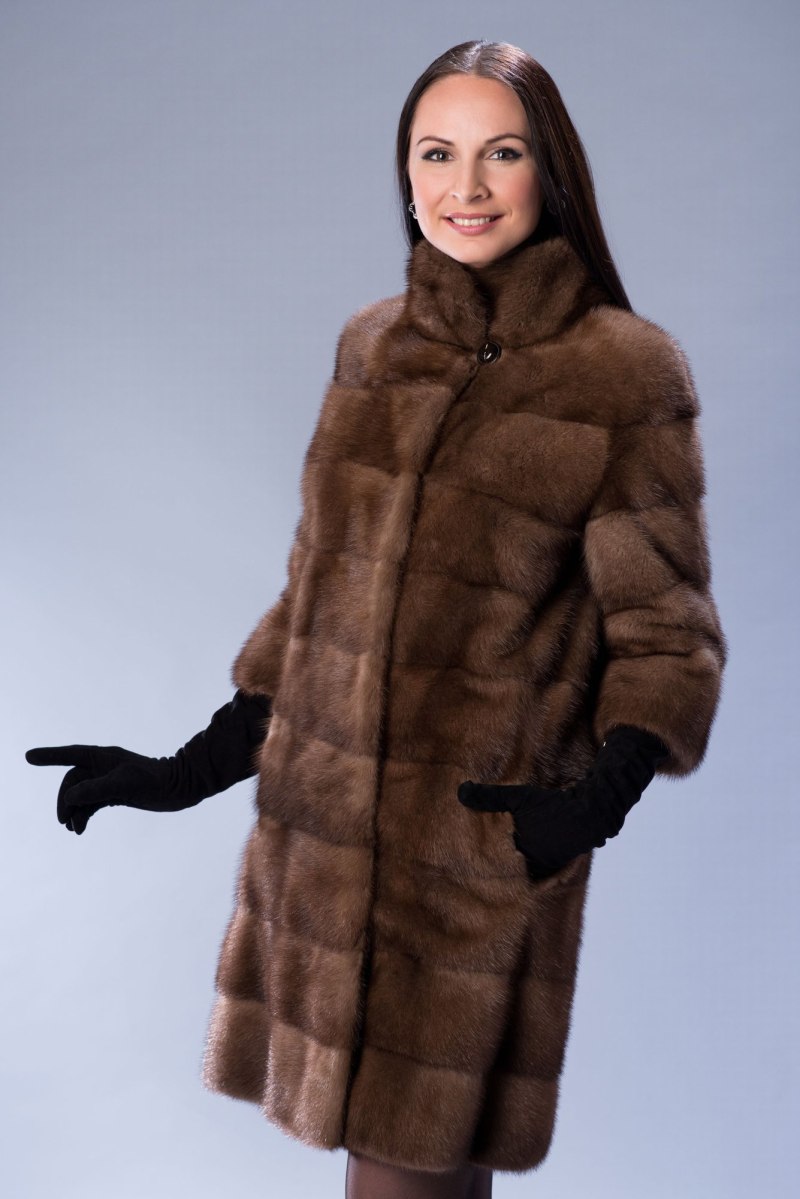 Шуба Sunflower норковая