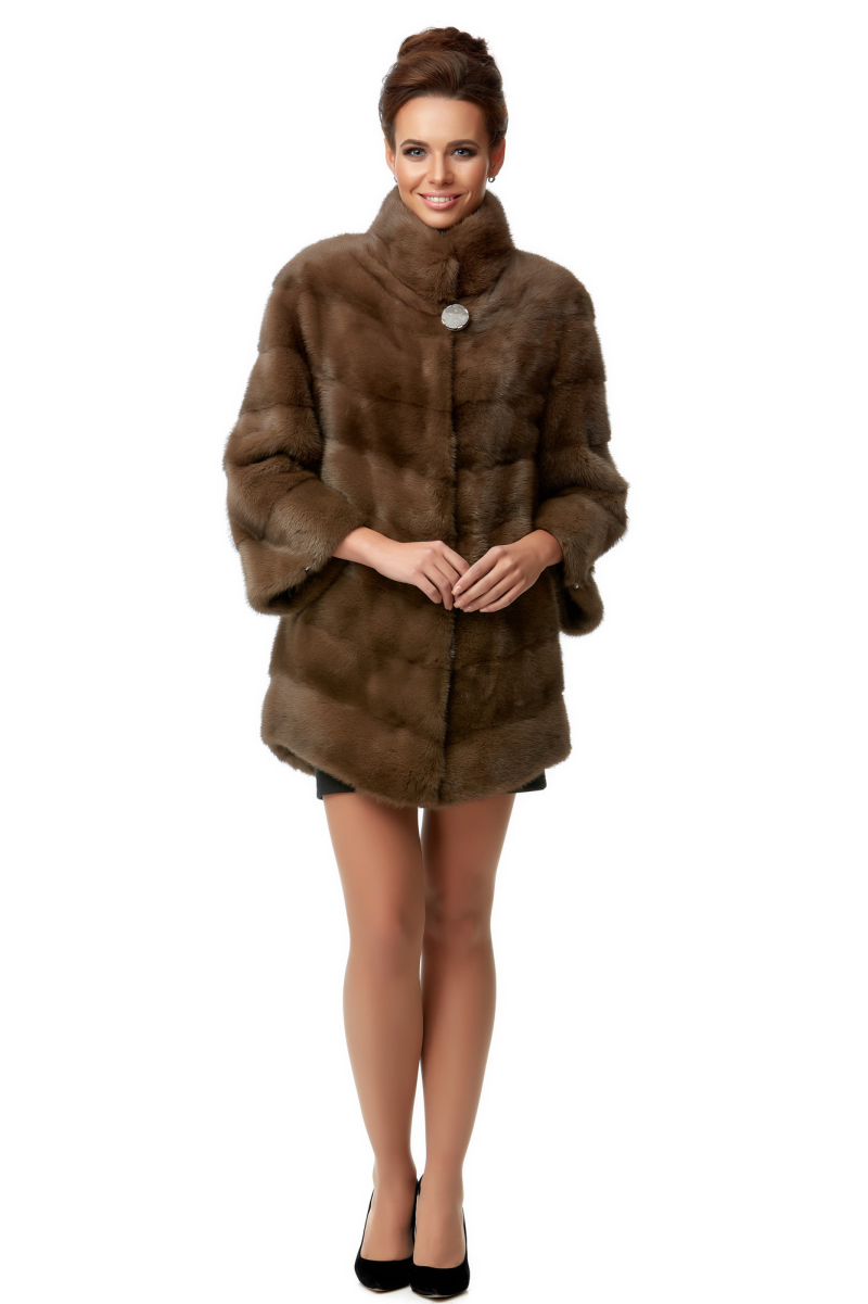 Шуба норковая