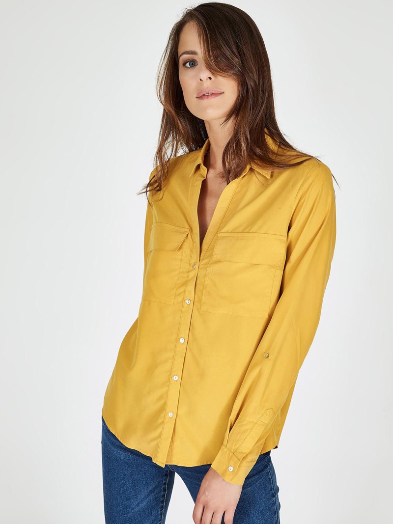 Вельветовая рубашка женская