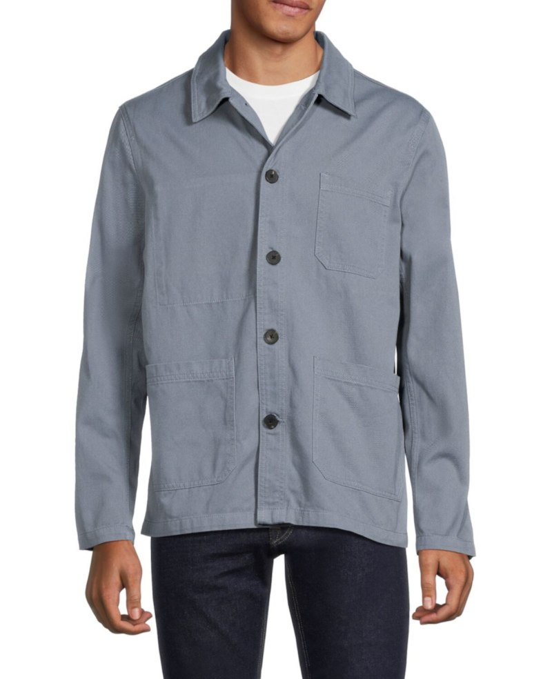 Однотонная куртка