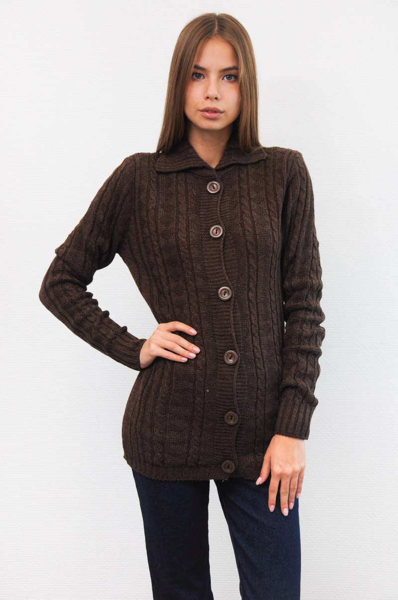 Кофта на пуговицах женская
