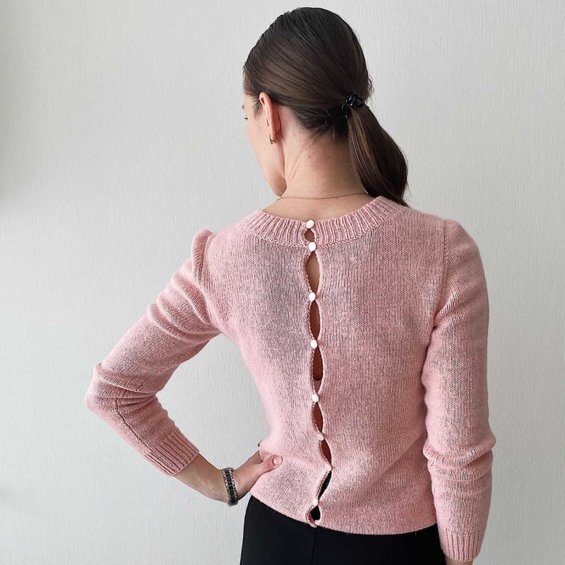 Кофта на пуговицах