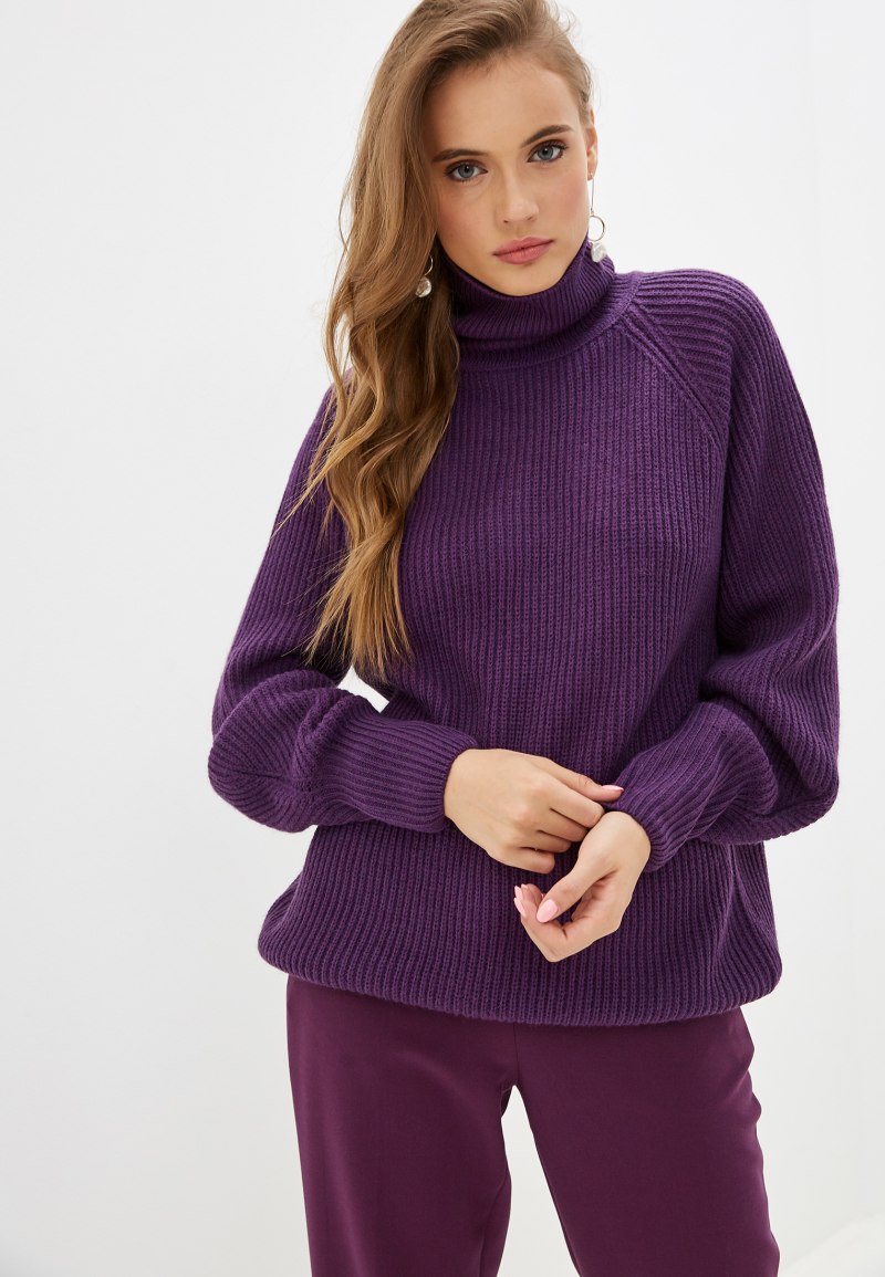 Баон фиолетовый свитер женский