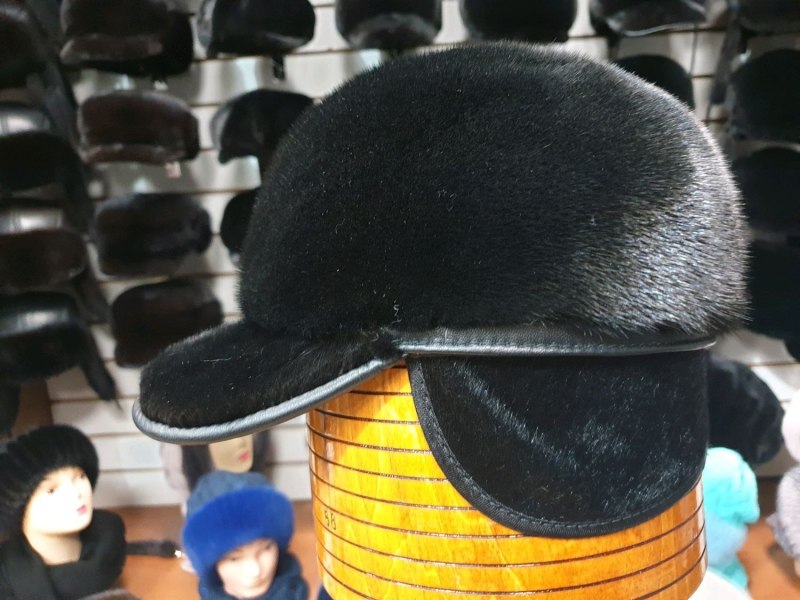 Кепка норковая мужская зимняя