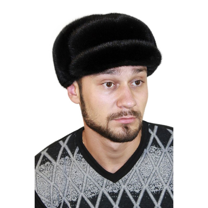 Норковая шапка мужская