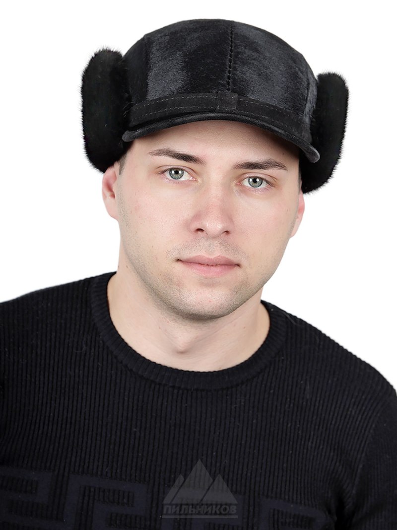 Кепка зимняя мужская с мехом