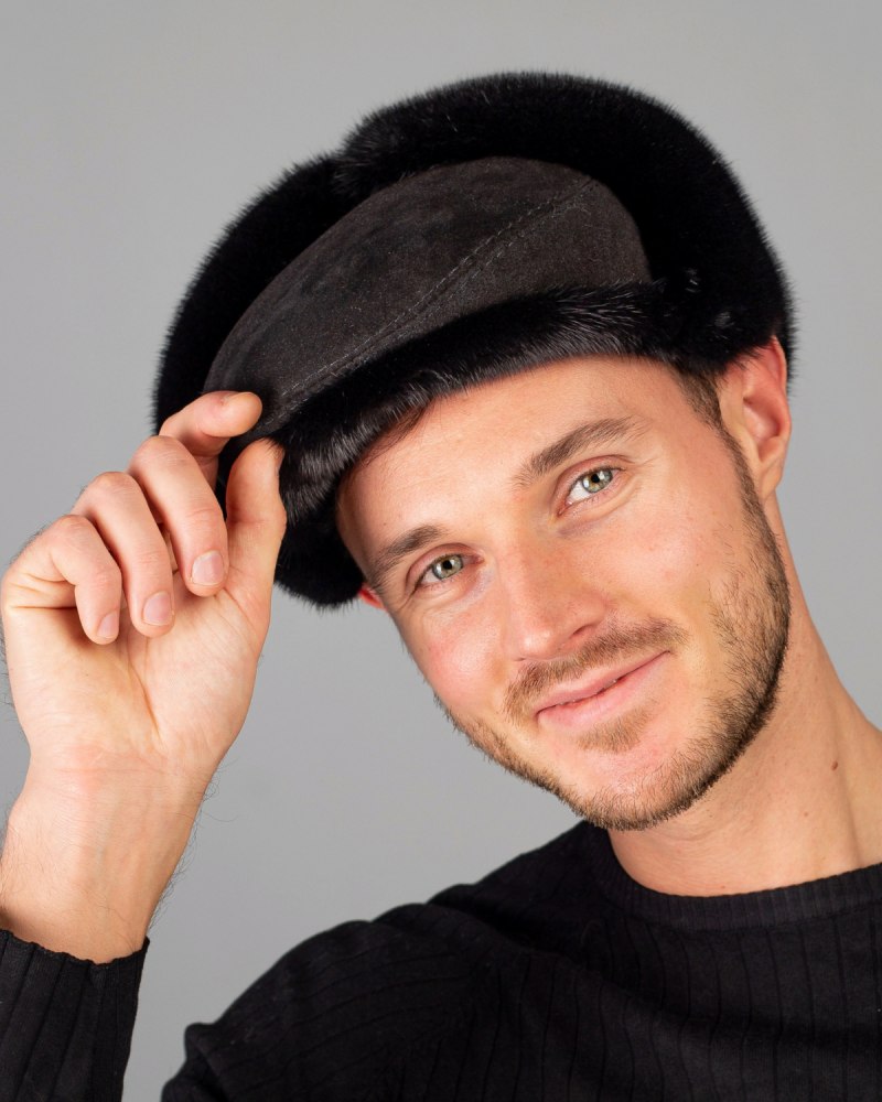 Кепка норковая