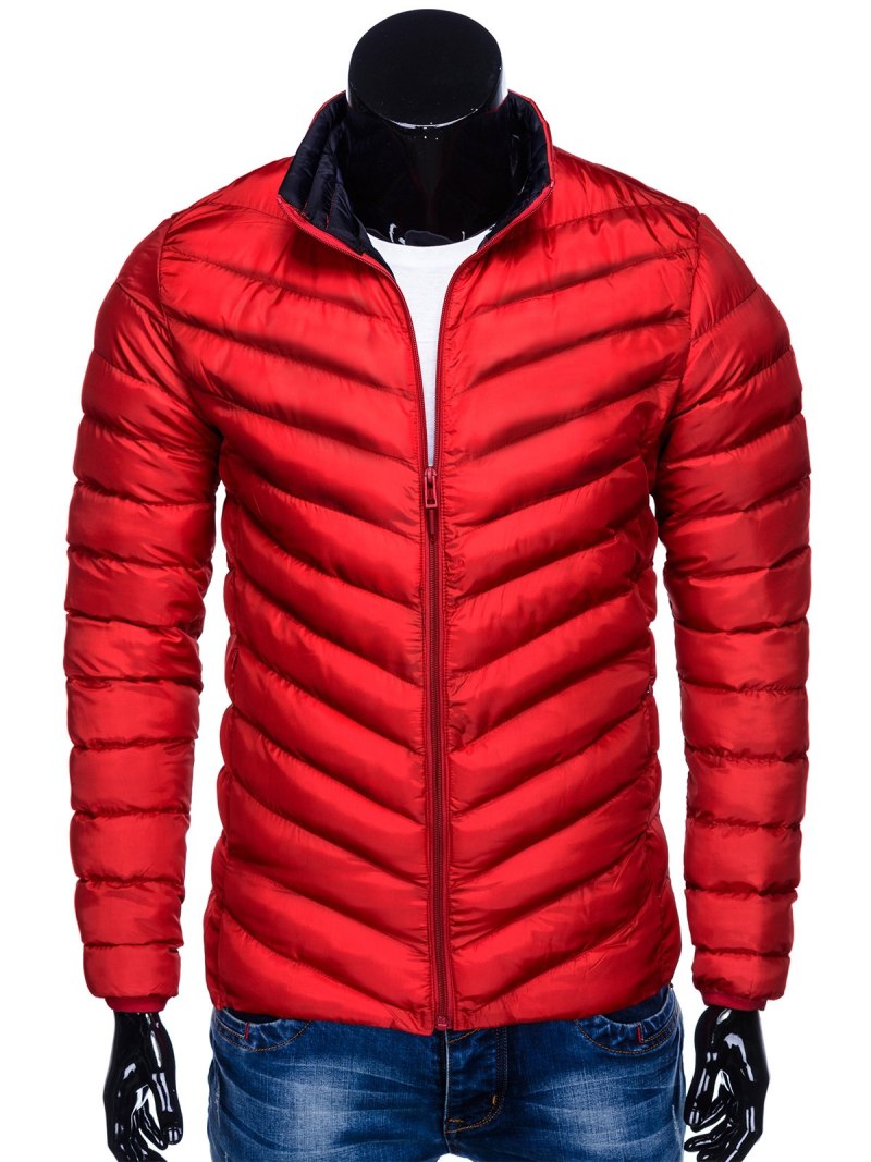 Куртка мужская демисезонная красная