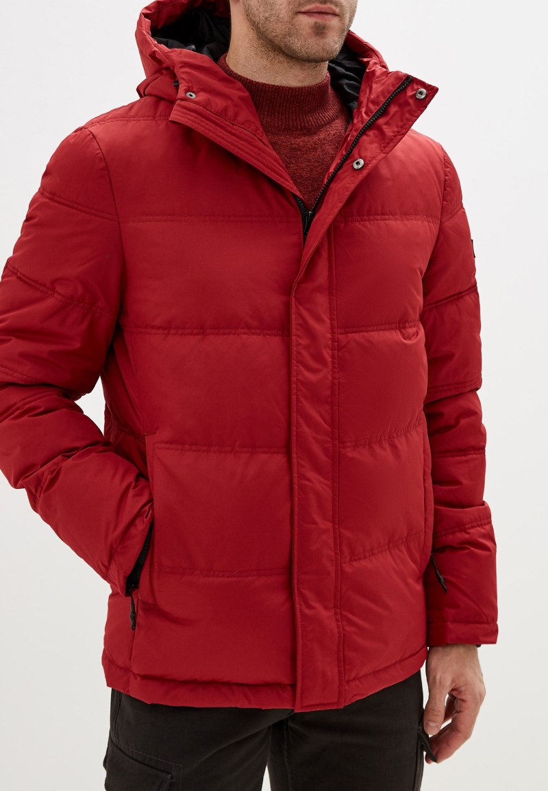 Мужской пуховик WINTERRA 9148 красный