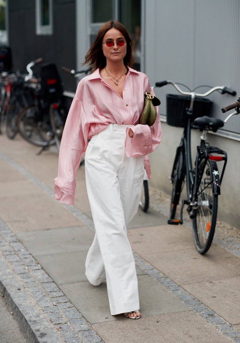 Брюки палаццо Street Style