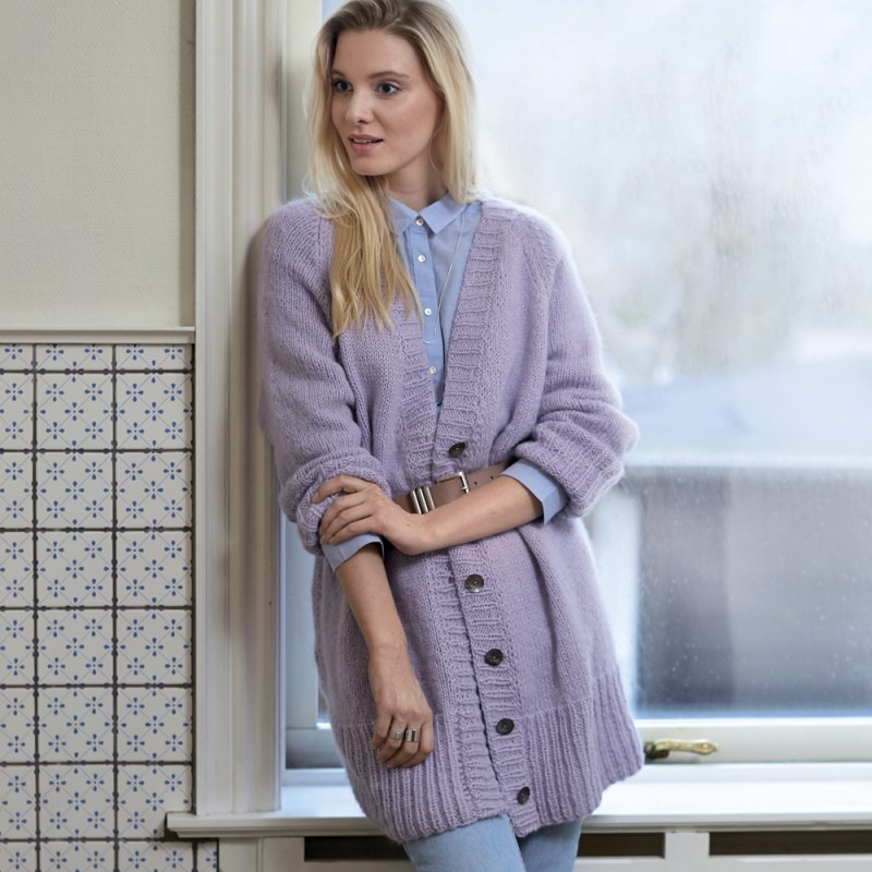 Верена кардиган спицами