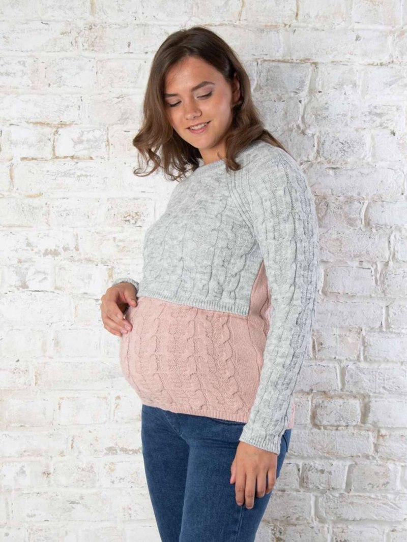 Джемпер для беременных "Бэмби"