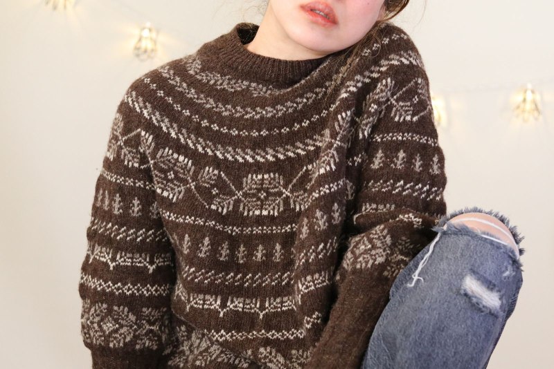 Пуловер Twigs от Junko Okamoto