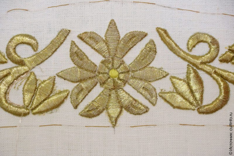 Испанское золотное шитье
