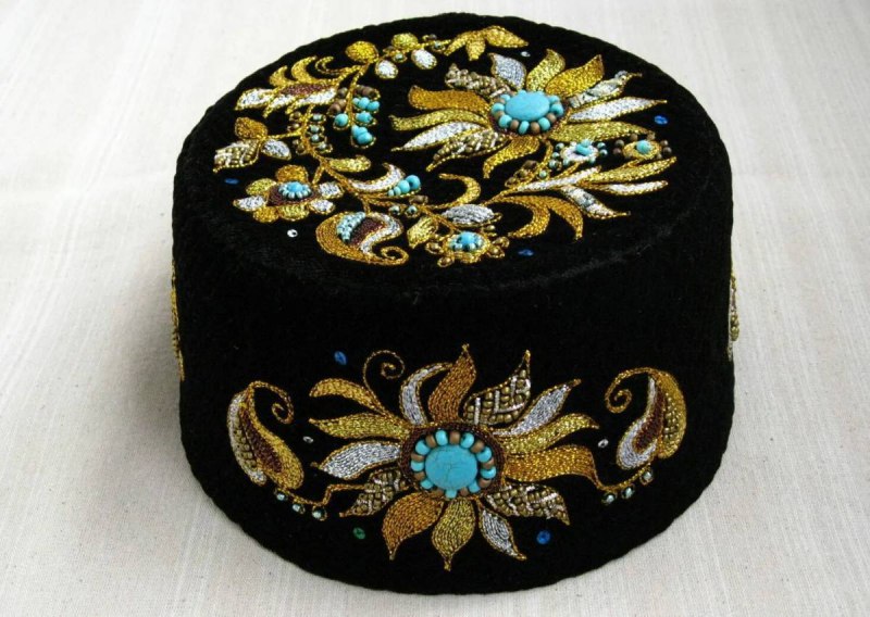 Тюбетейка Татарская Золотая