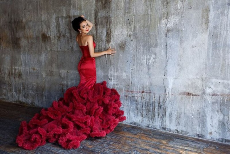 Фотосессия в платье