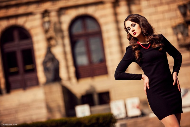 Фотосессия в платье