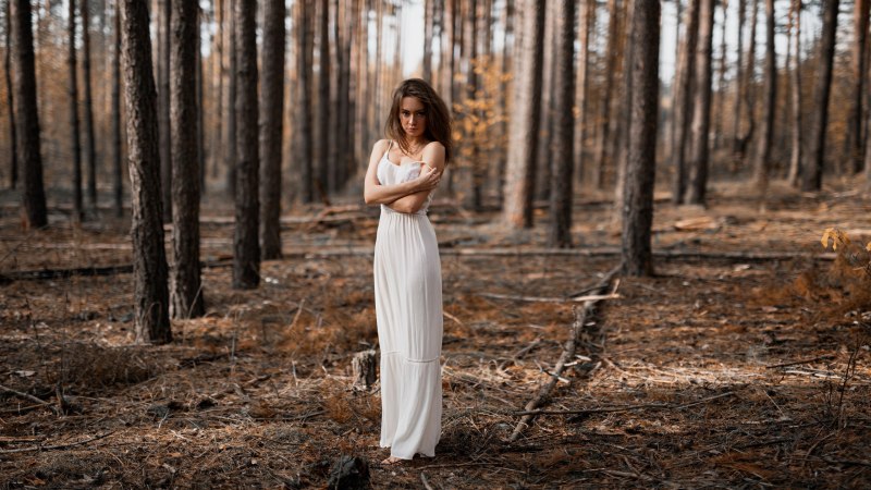 Фотосессия в лесу