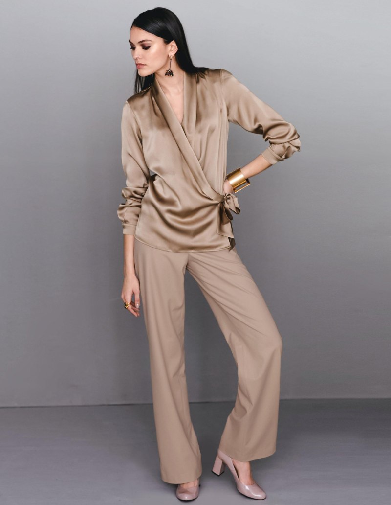 Анна Верди костюм в пижамном стиле