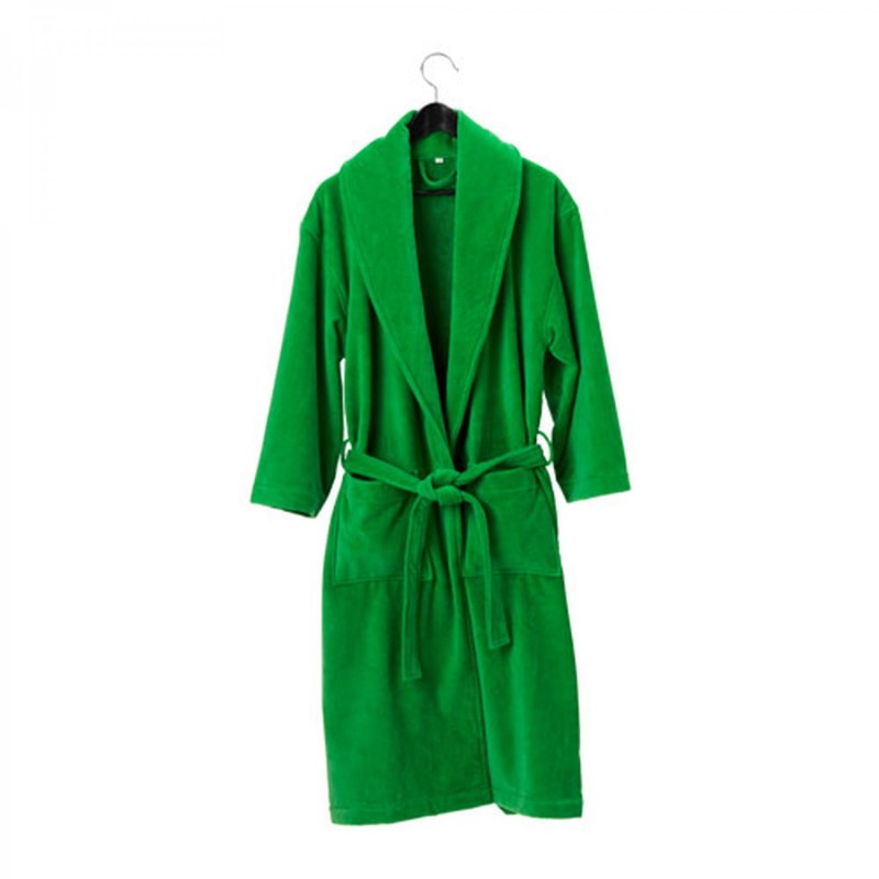 Халат банный Heineken зеленый махровый