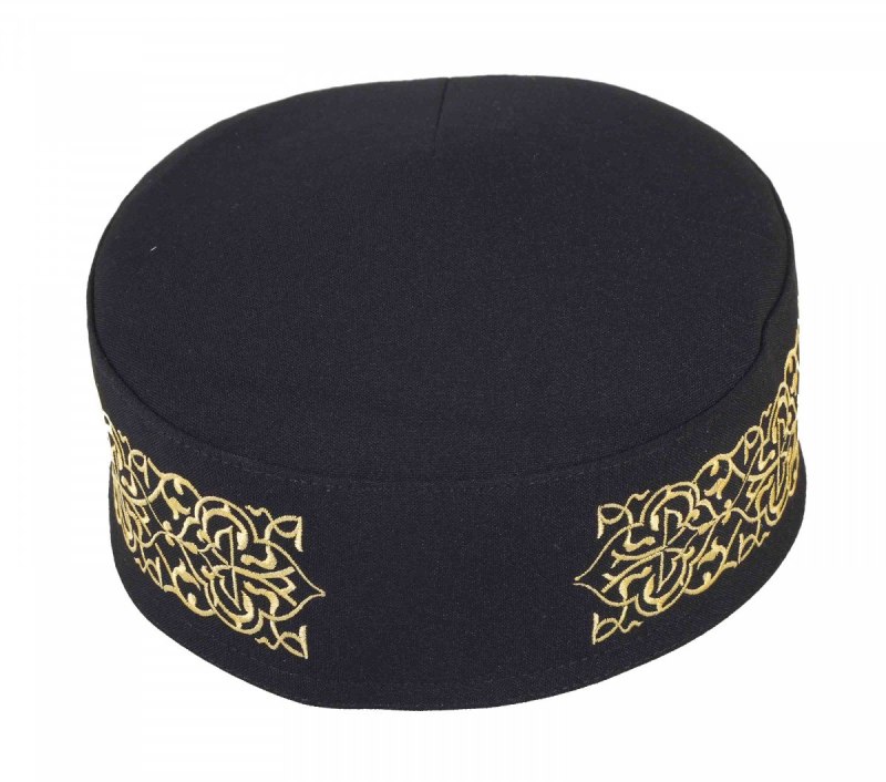 Тюбетейка Татарская черная