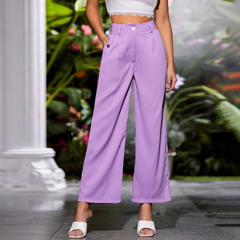 Юбка брюки фиолетовые