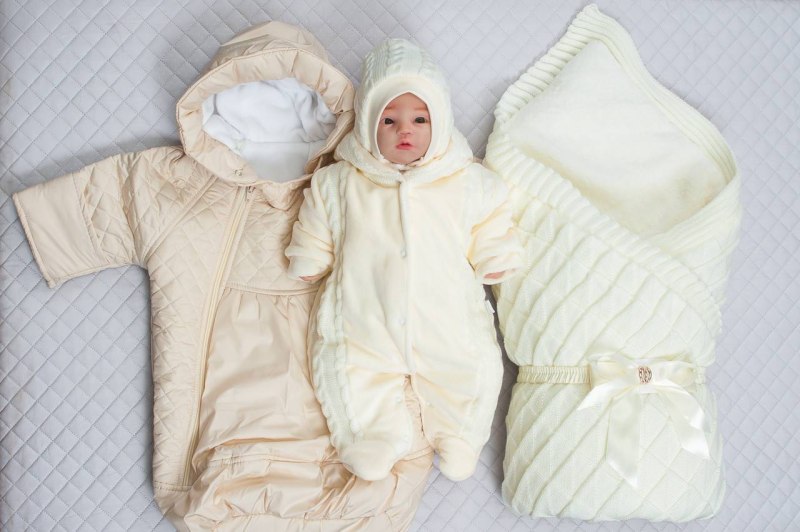 Одежда на выписку для новорожденных зима