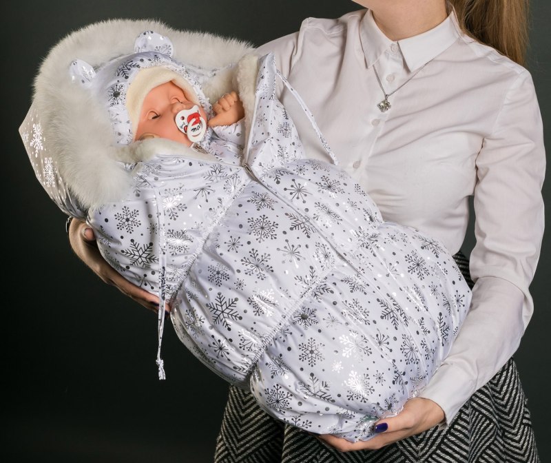 Комплект на выписку для новорожденных зима