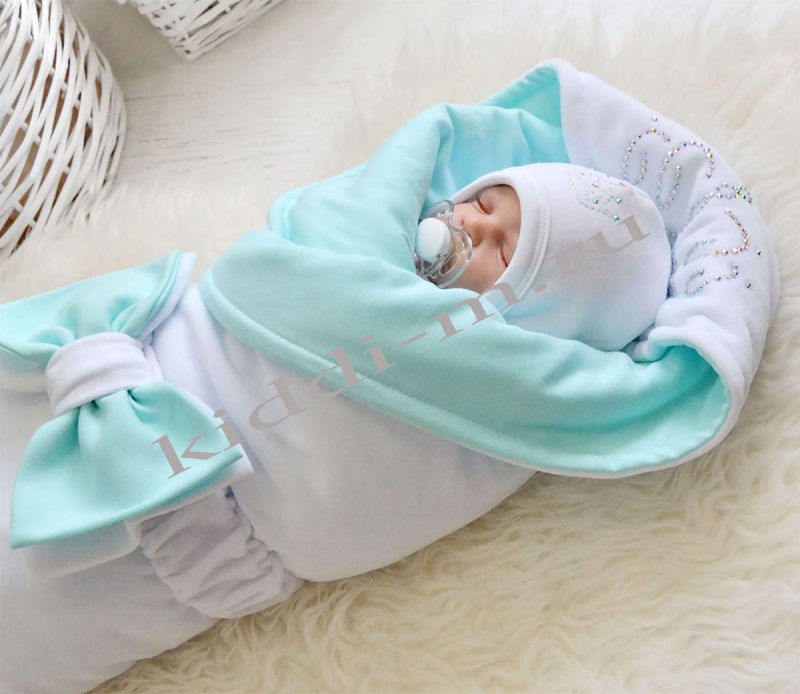 Конверт для новорожденного на выписку