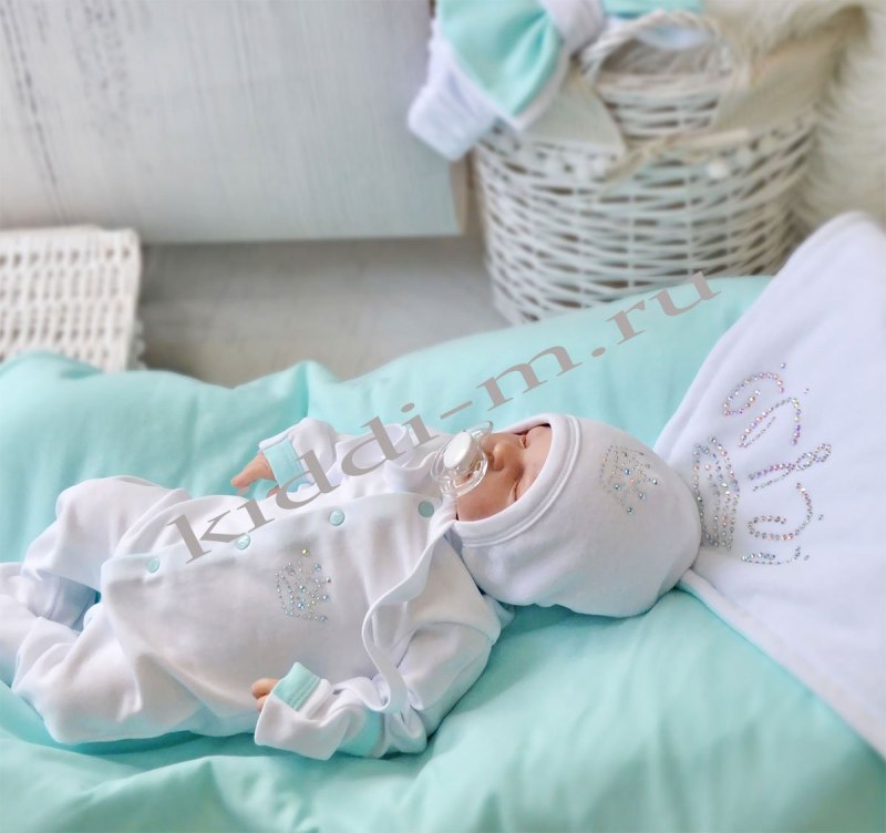 Летние комплекты на выписку для новорожденных